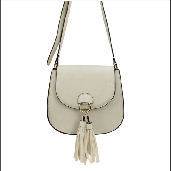 Flap Crossbody with Double Tassel - Picture 3 of 4